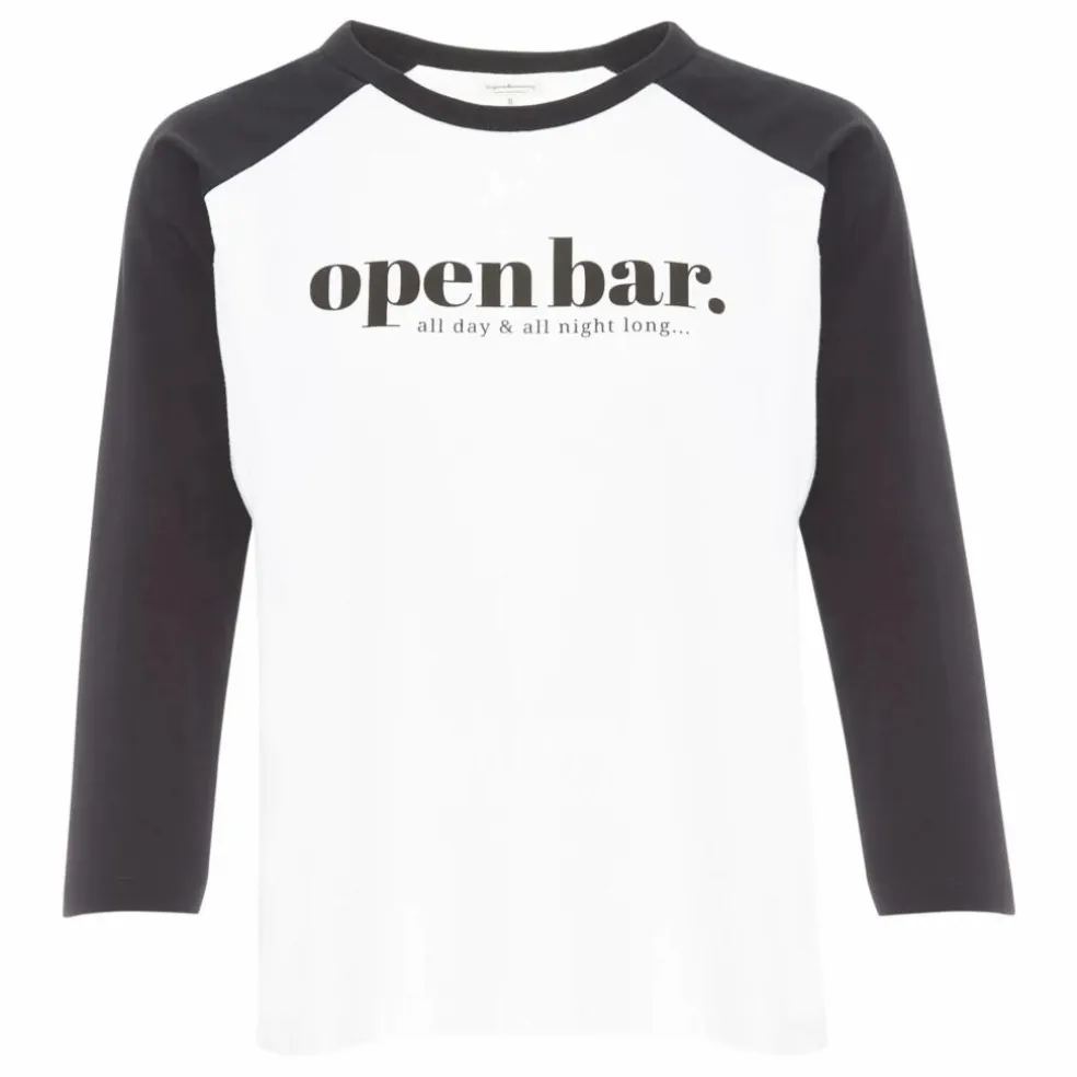 T-Shirt d'allaitement Open bar | Blanc