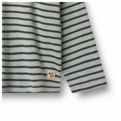T-shirt Dallas Rayé Coton Bio | Bleu Clair