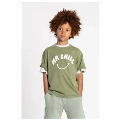 T-shirt Finn Coton Bio | Vert kaki