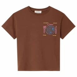 T-shirt Fizvalley Dîner | Marron
