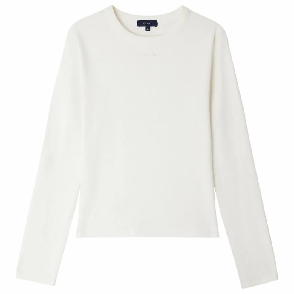T-shirt Flavie Coton Bio | Blanc