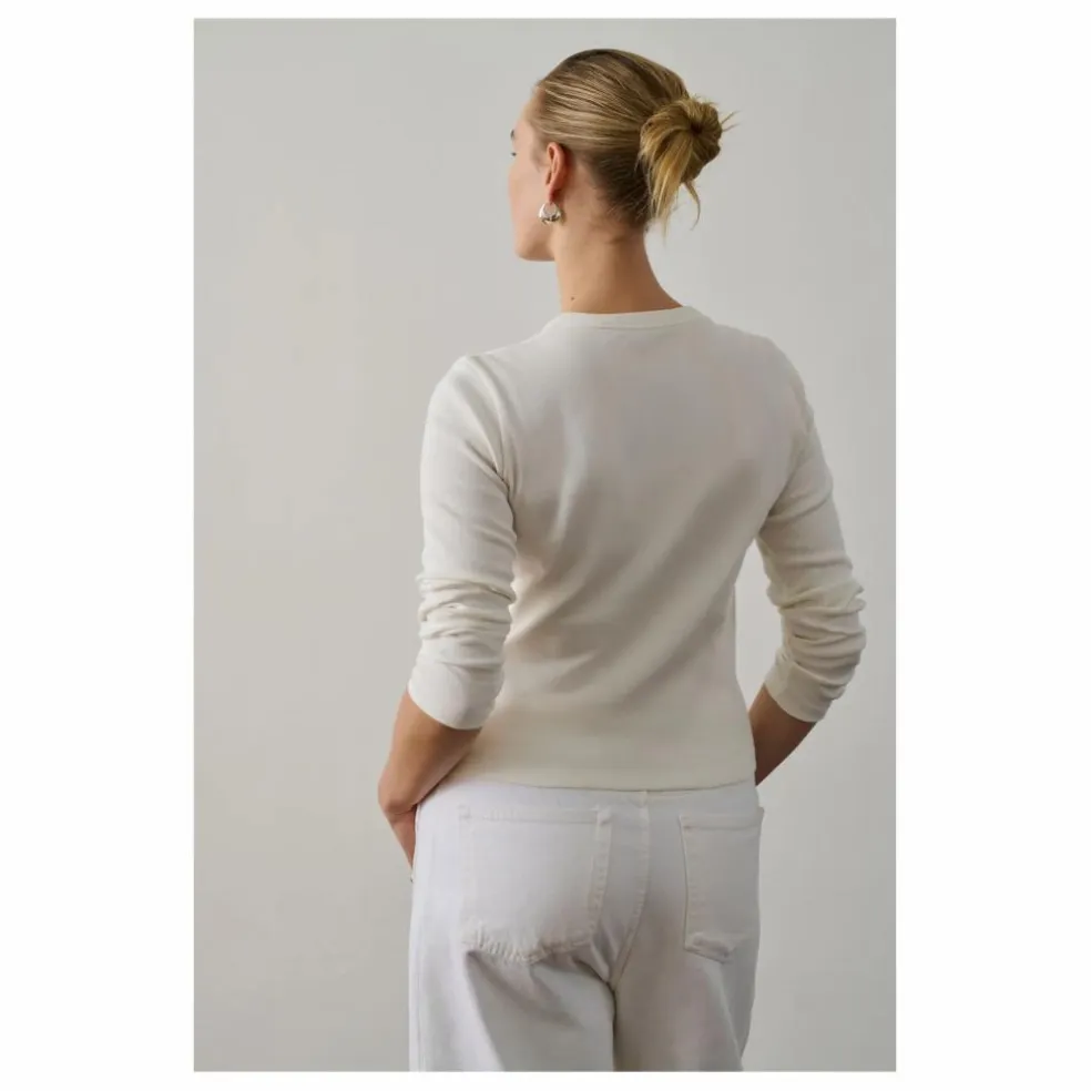 T-shirt Flavie Coton Bio | Blanc