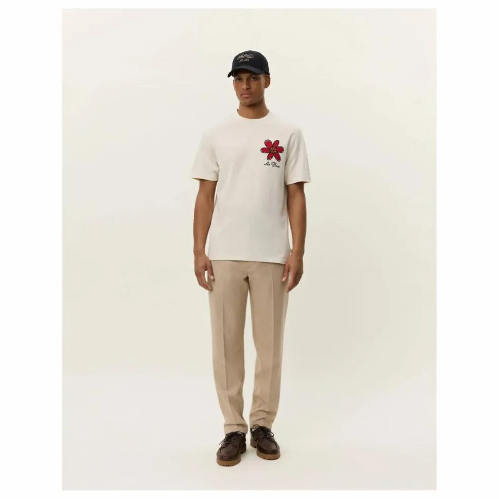 T-Shirt Flower Basket | Ivoire