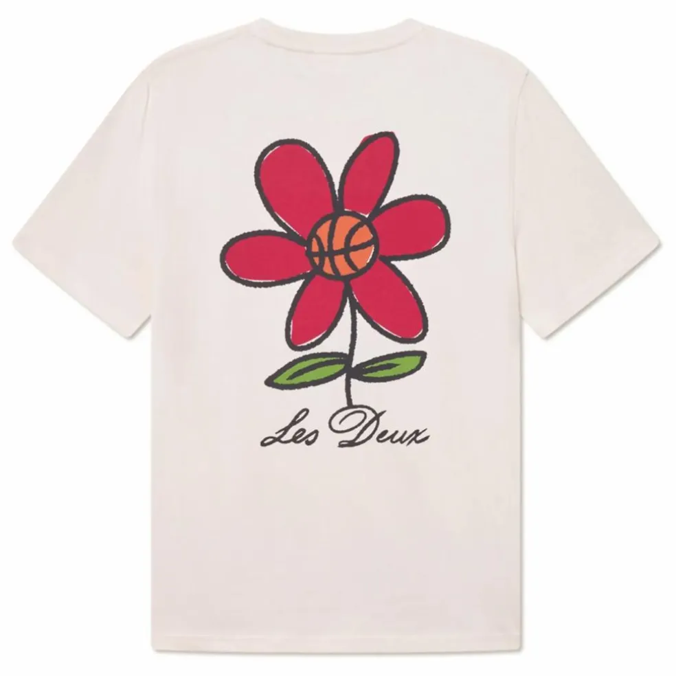 T-Shirt Flower Basket | Ivoire