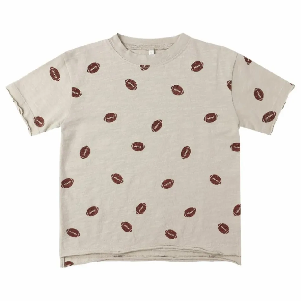 T-shirt Football | Stone