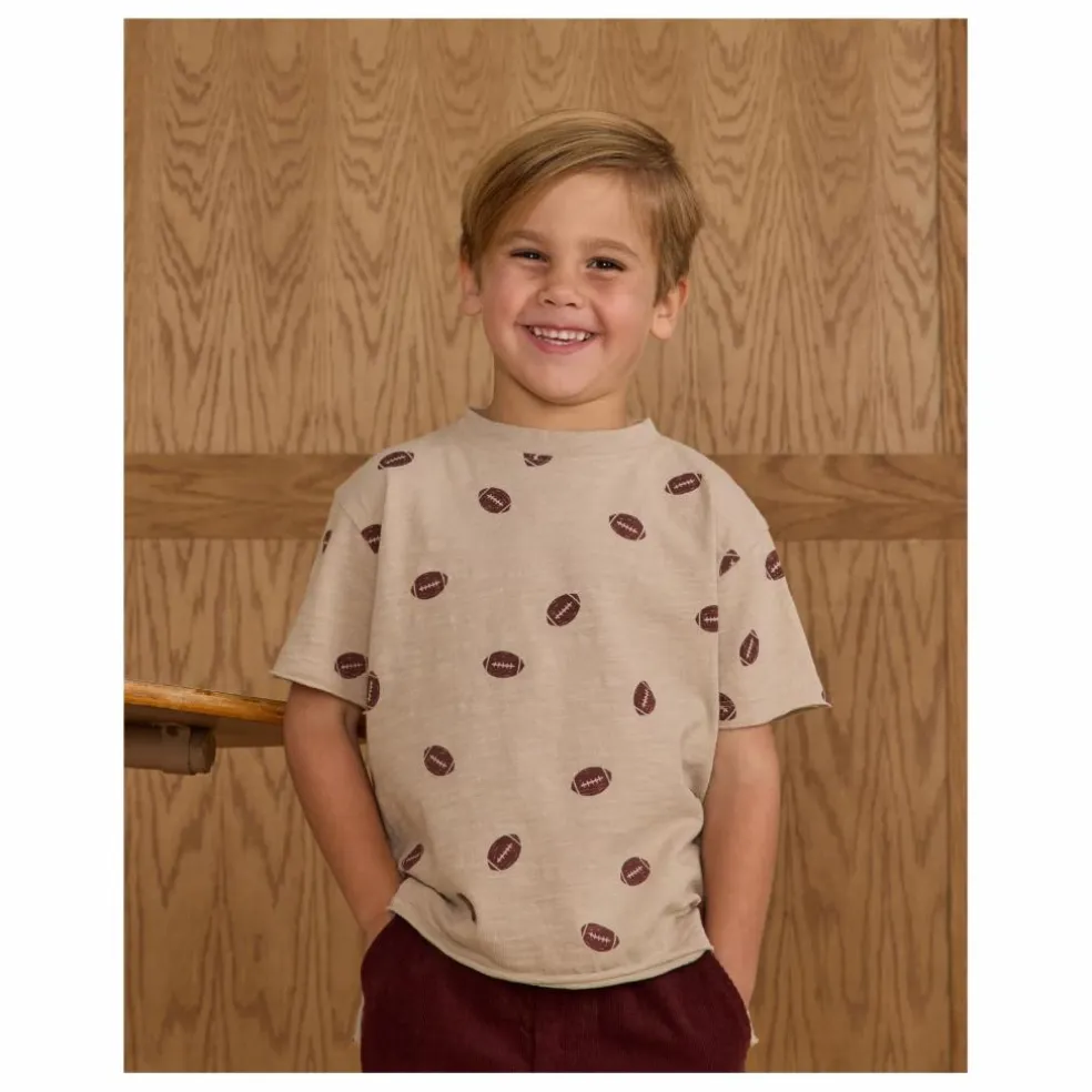 T-shirt Football | Stone