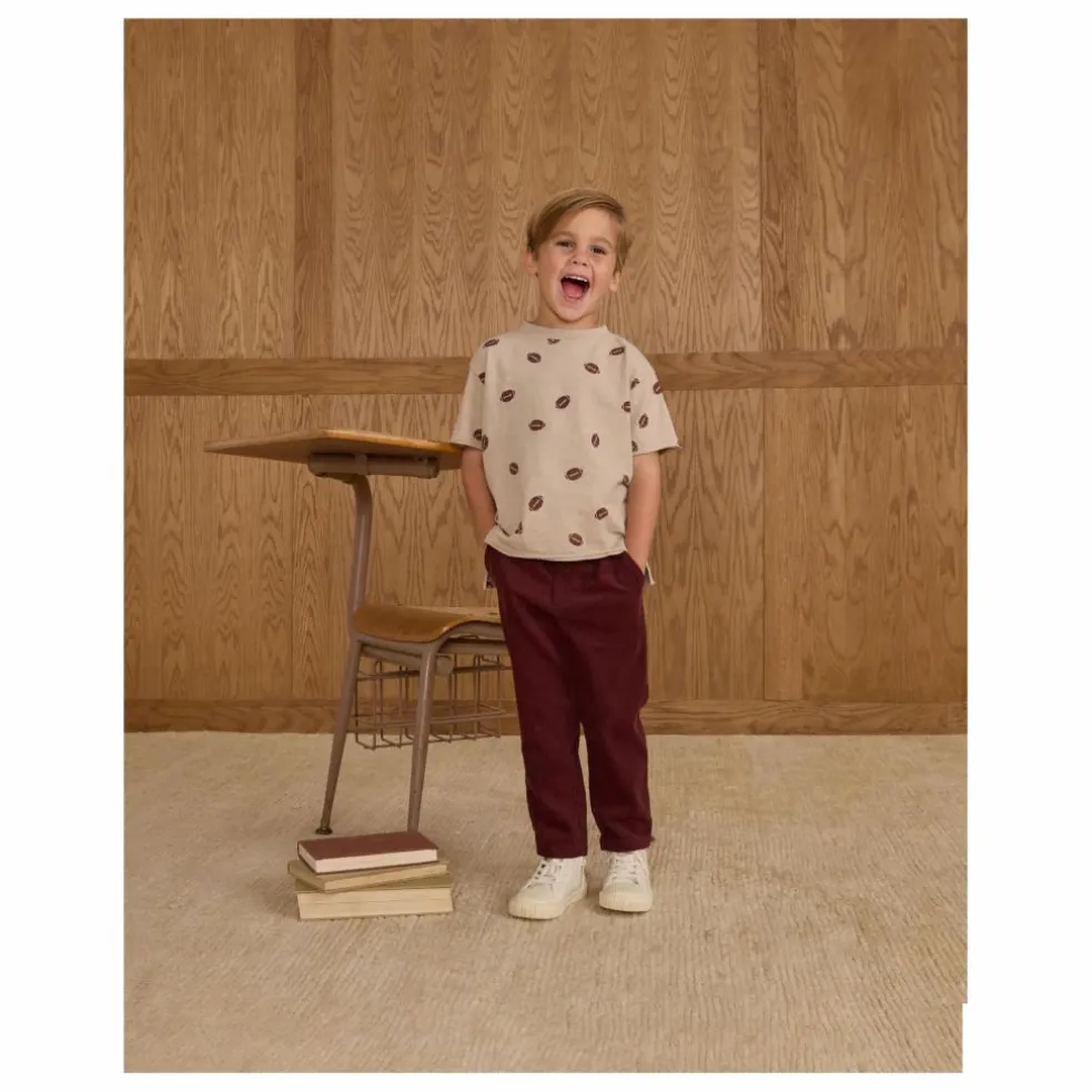 T-shirt Football | Stone