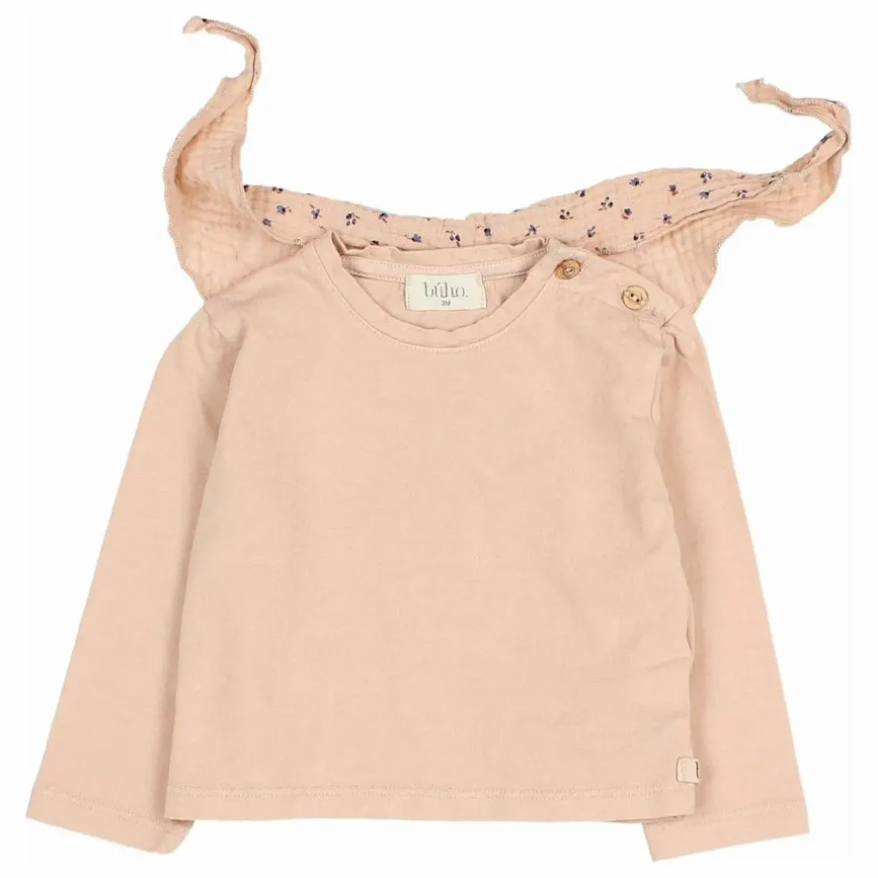 T-shirt Foulard Coton Bio | Rose