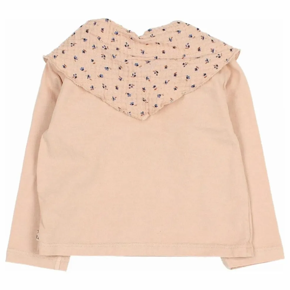 T-shirt Foulard Coton Bio | Rose