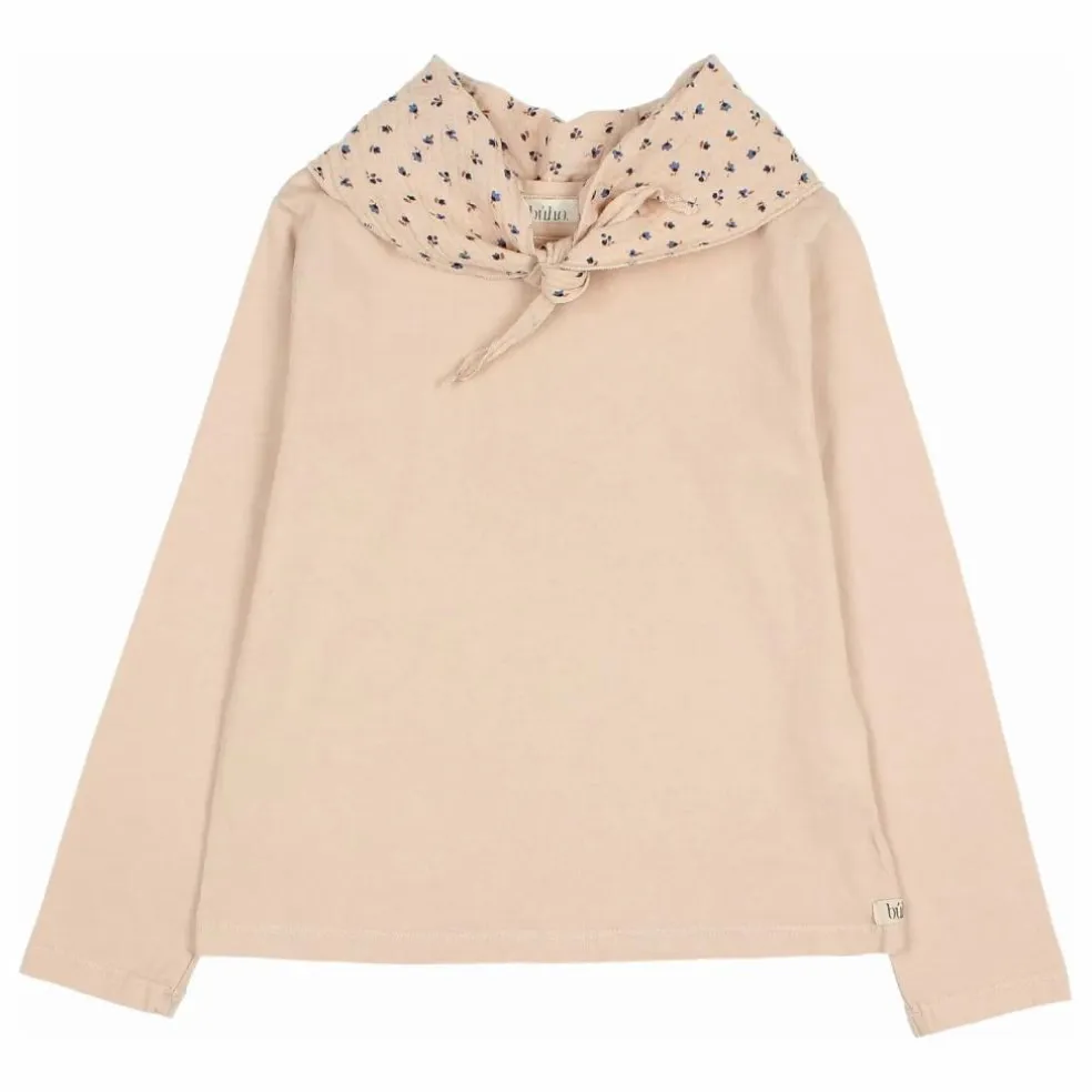 T-shirt Foulard Gaze de Coton Bio | Rose