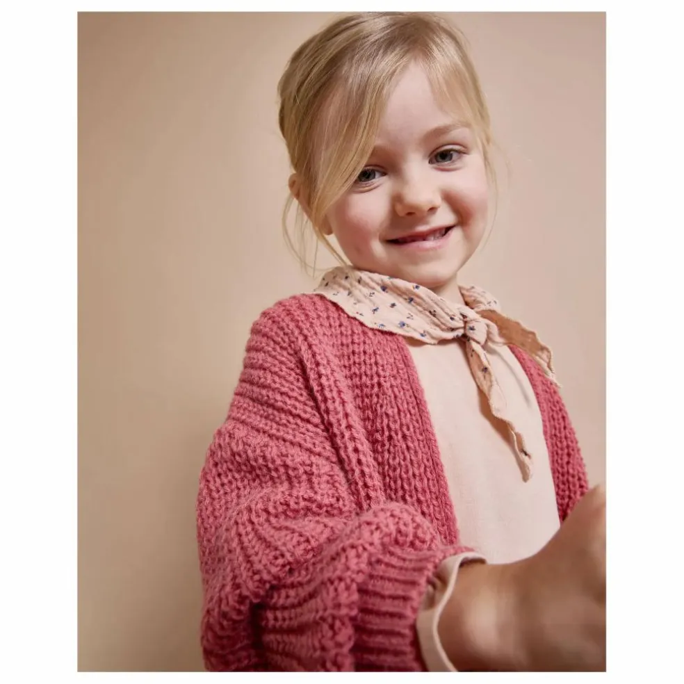 T-shirt Foulard Gaze de Coton Bio | Rose
