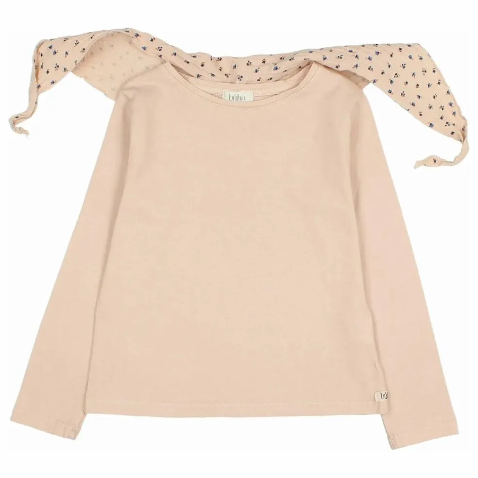 T-shirt Foulard Gaze de Coton Bio | Rose