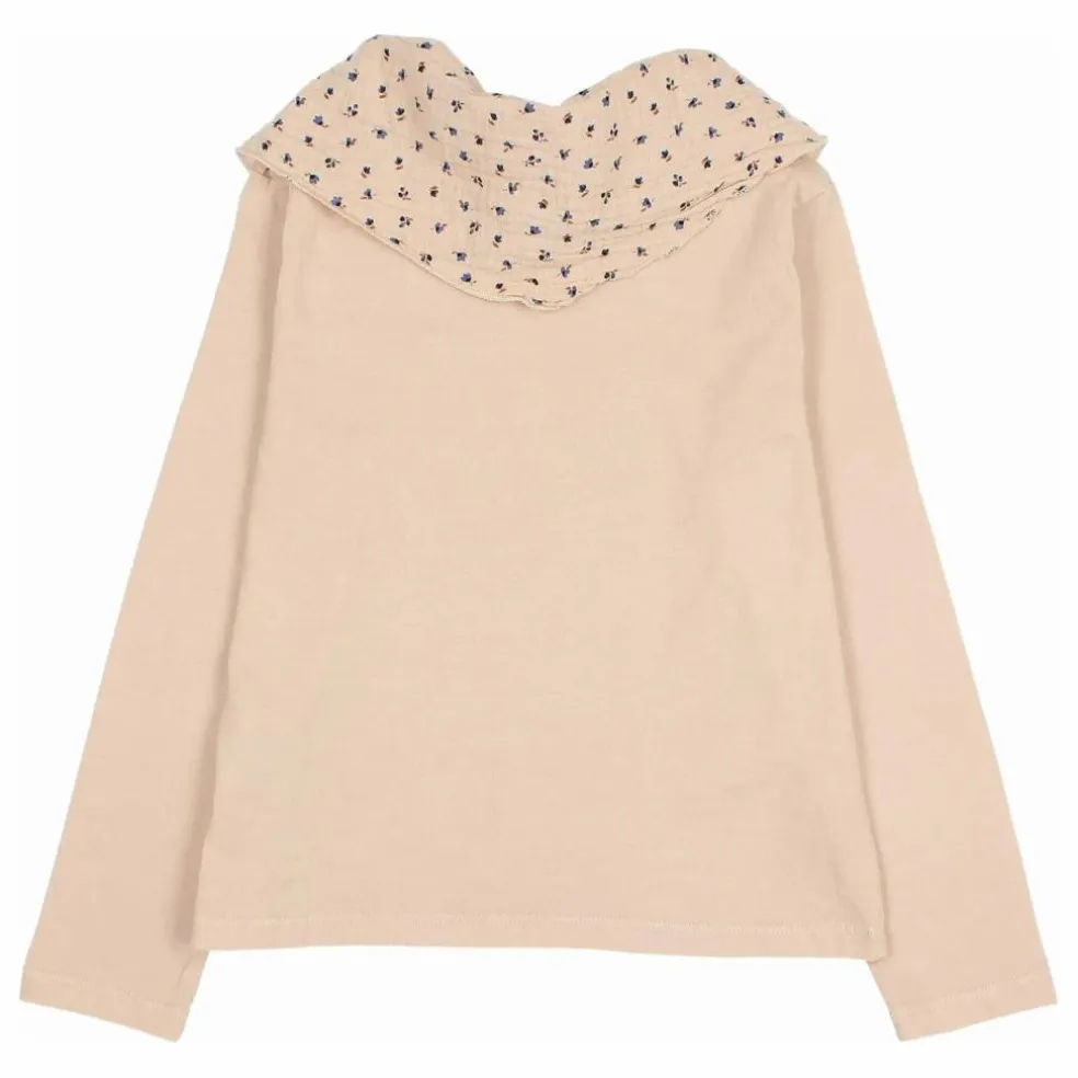 T-shirt Foulard Gaze de Coton Bio | Rose