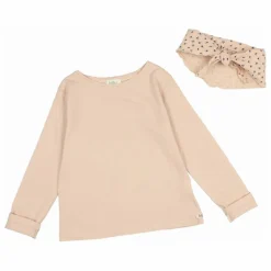 T-shirt Foulard Gaze de Coton Bio | Rose