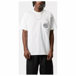 T-shirt Fragments Pocket Coton Bio | Blanc