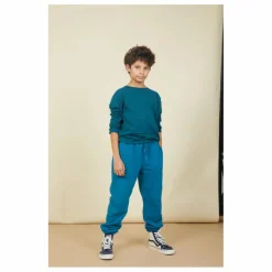 T-Shirt Garçon Manches Longues Coton Bio | Vert canard