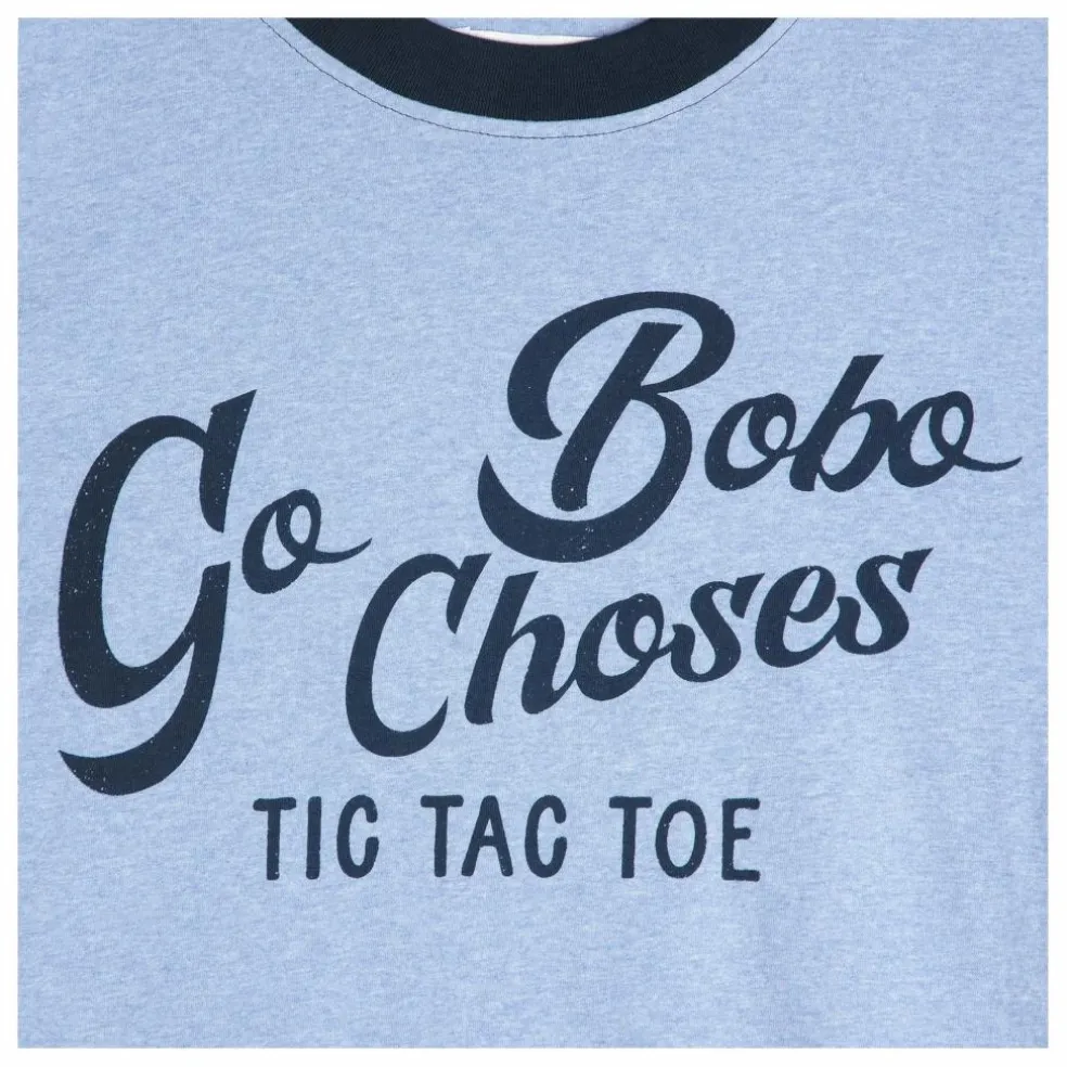 T-shirt Go Bobo Coton Bio - Collection Femme | Bleu Clair