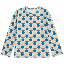 T-shirt Géométrique Coton Bio | Ecru