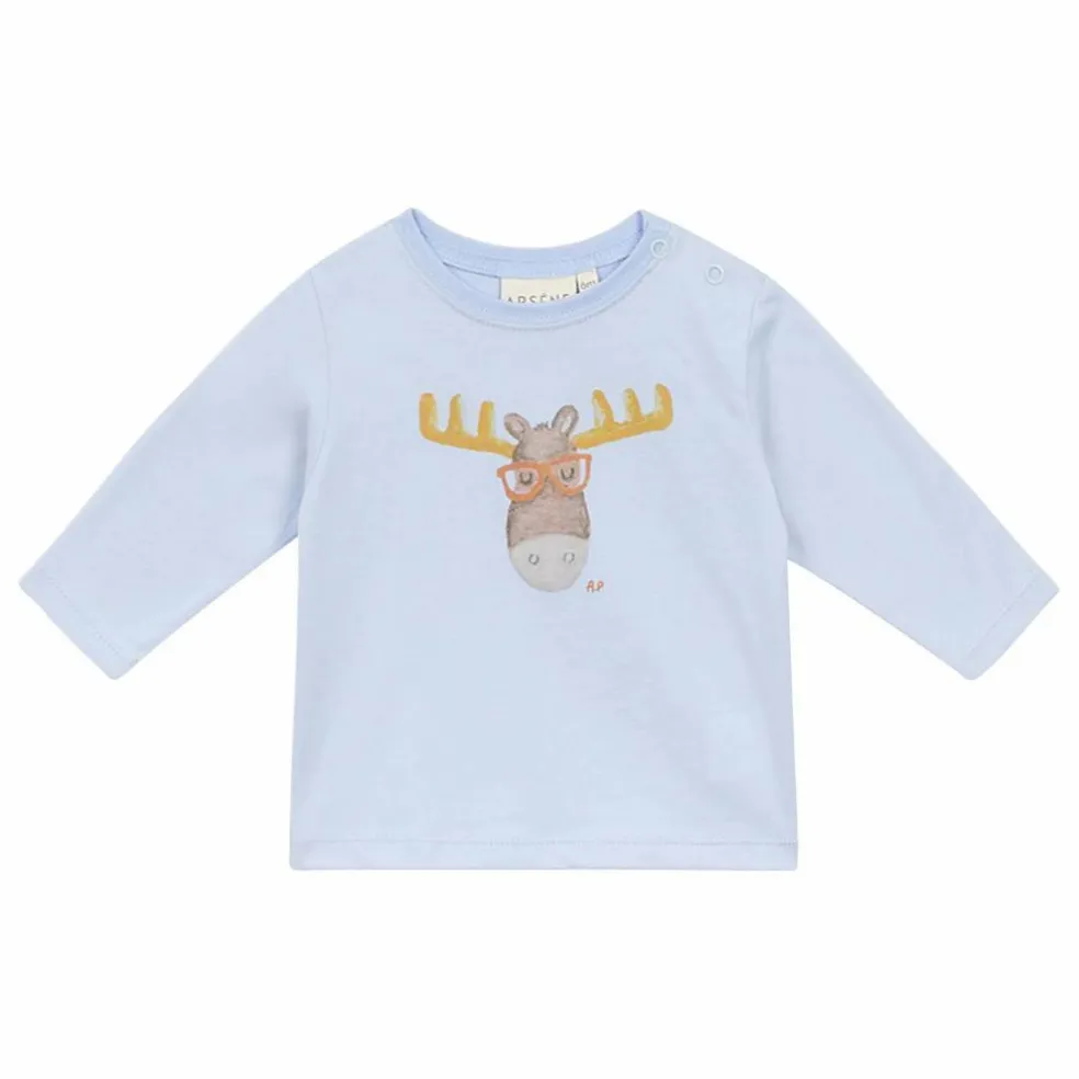 T-shirt Gérogio Coton Bio | Bleu