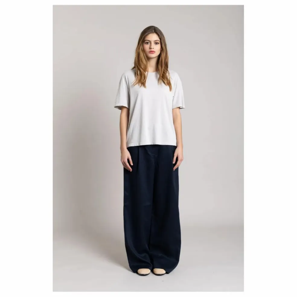 T-shirt Hana Coton Bio | Gris perle
