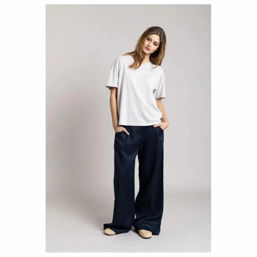 T-shirt Hana Coton Bio | Gris perle