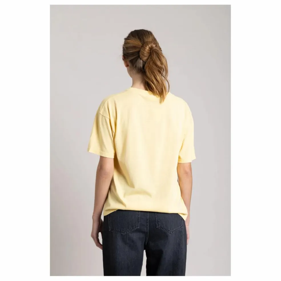 T-shirt Hana Coton Bio | Jaune pâle