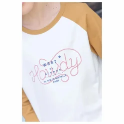 T-shirt Howdy | Camel