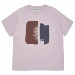 T-shirt Imprimé Coton Bio | Lilas