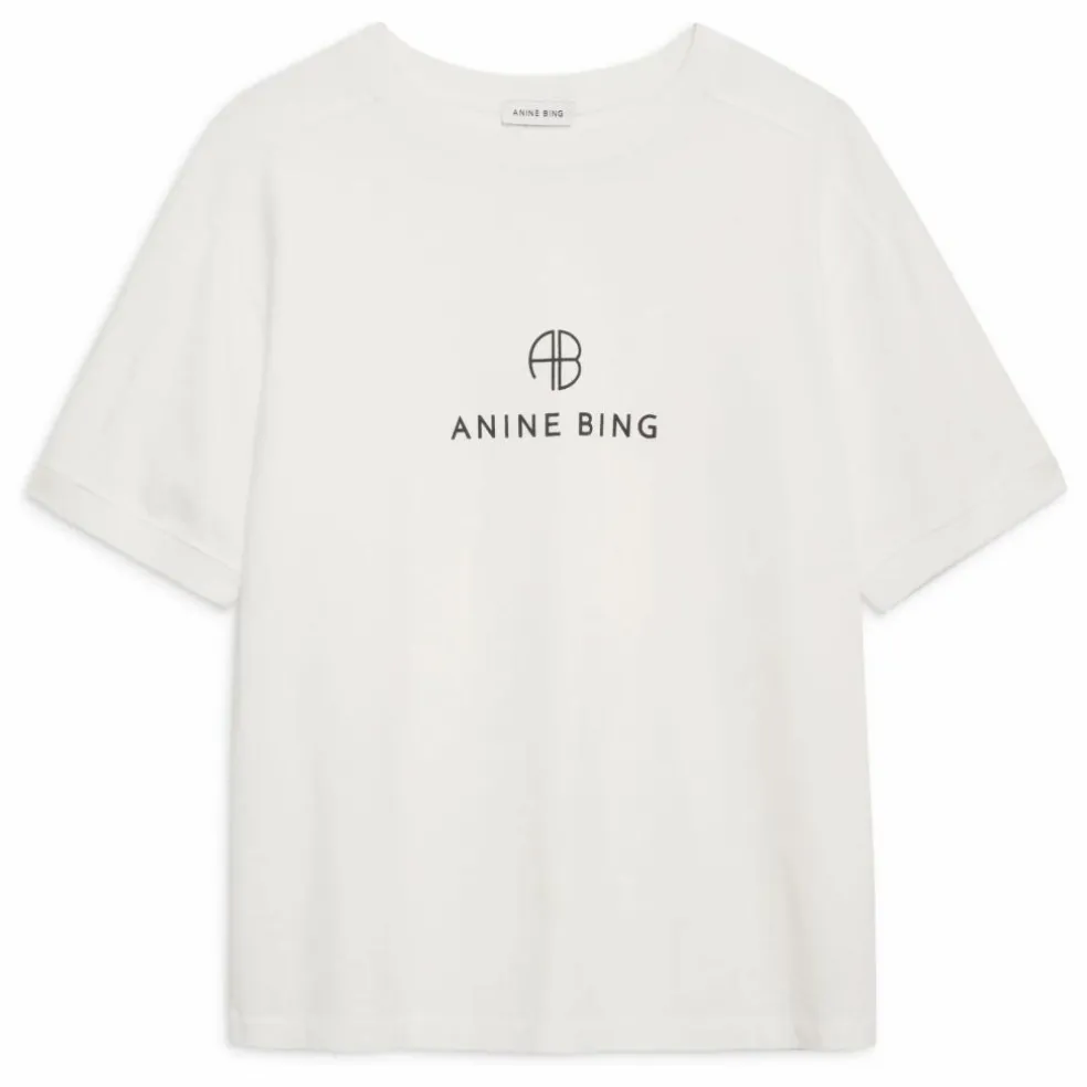 T-shirt Jaylin Monogram | Ivoire