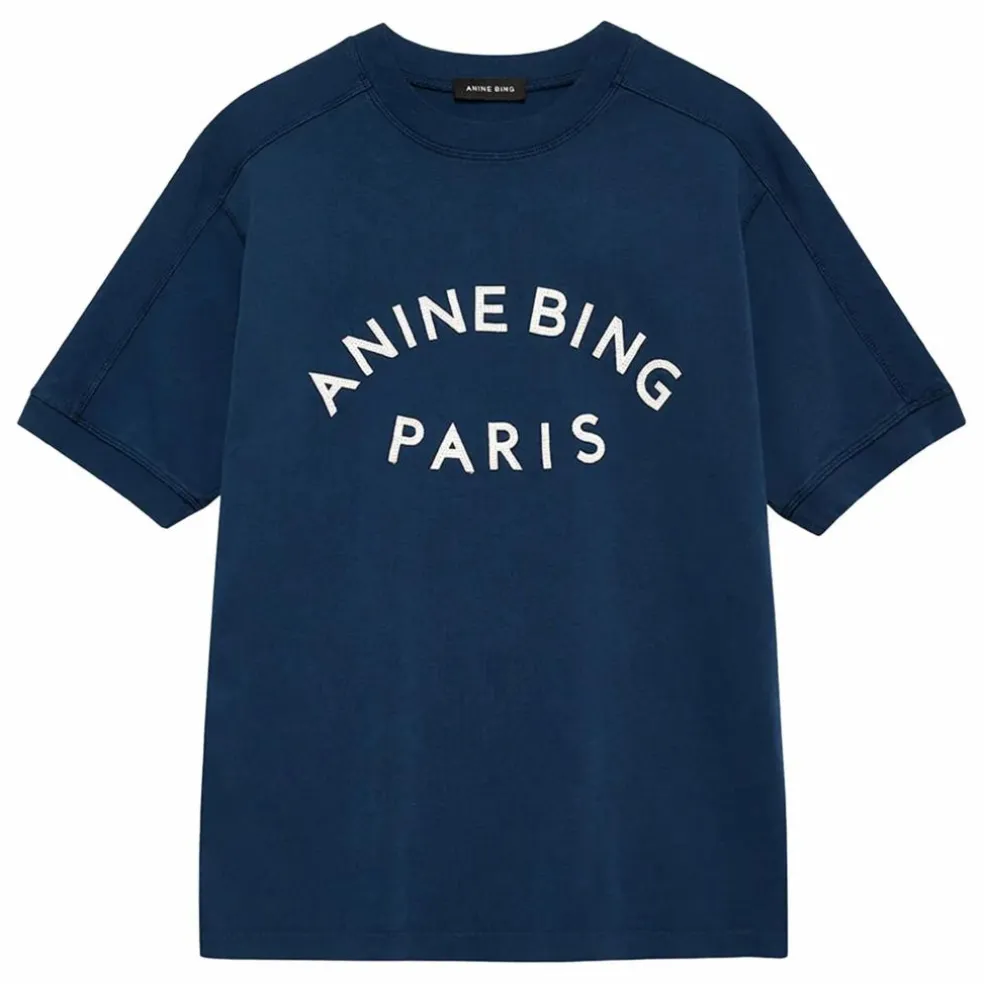 T-shirt Jaylin Paris | Bleu marine