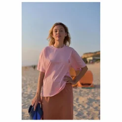 T-shirt Jil M Coton Bio - Collection Femme | Rose