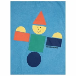 T-shirt Jouet en Bois Coton Bio | Bleu