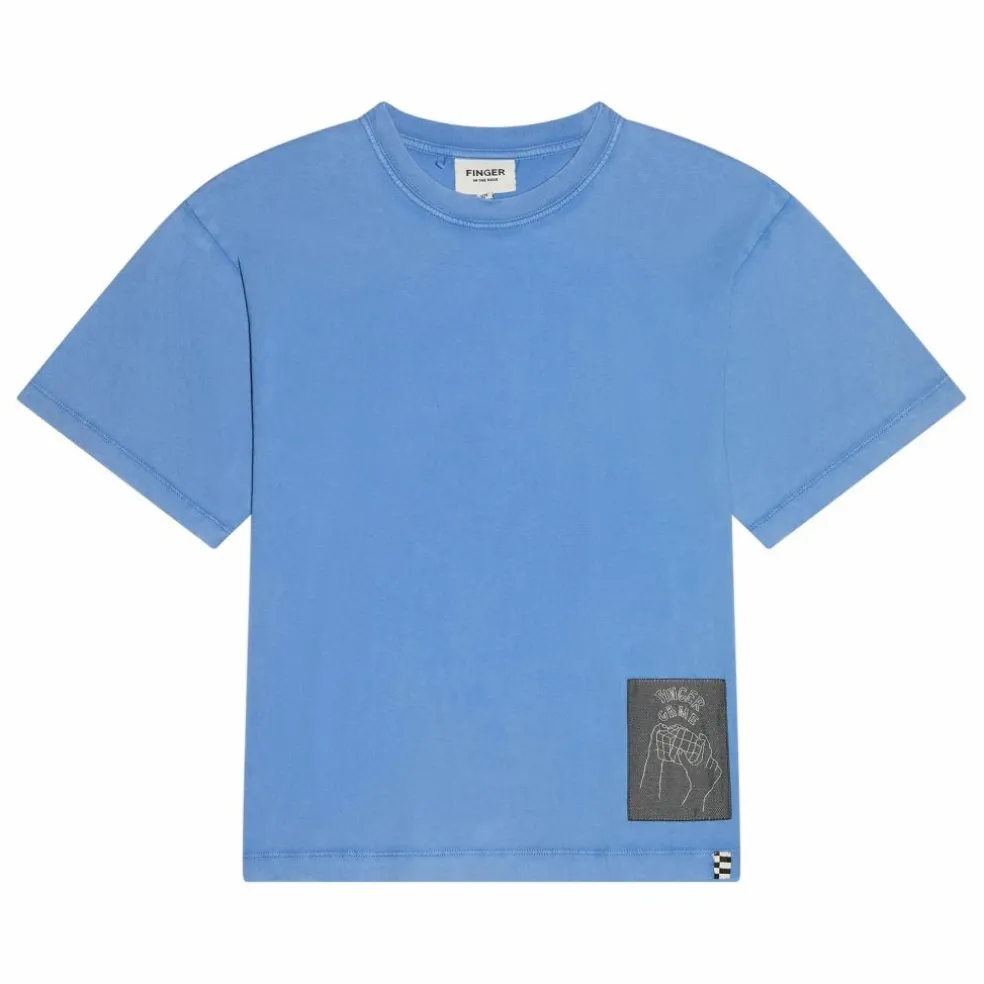 T-shirt King Coton Bio | Bleu roi