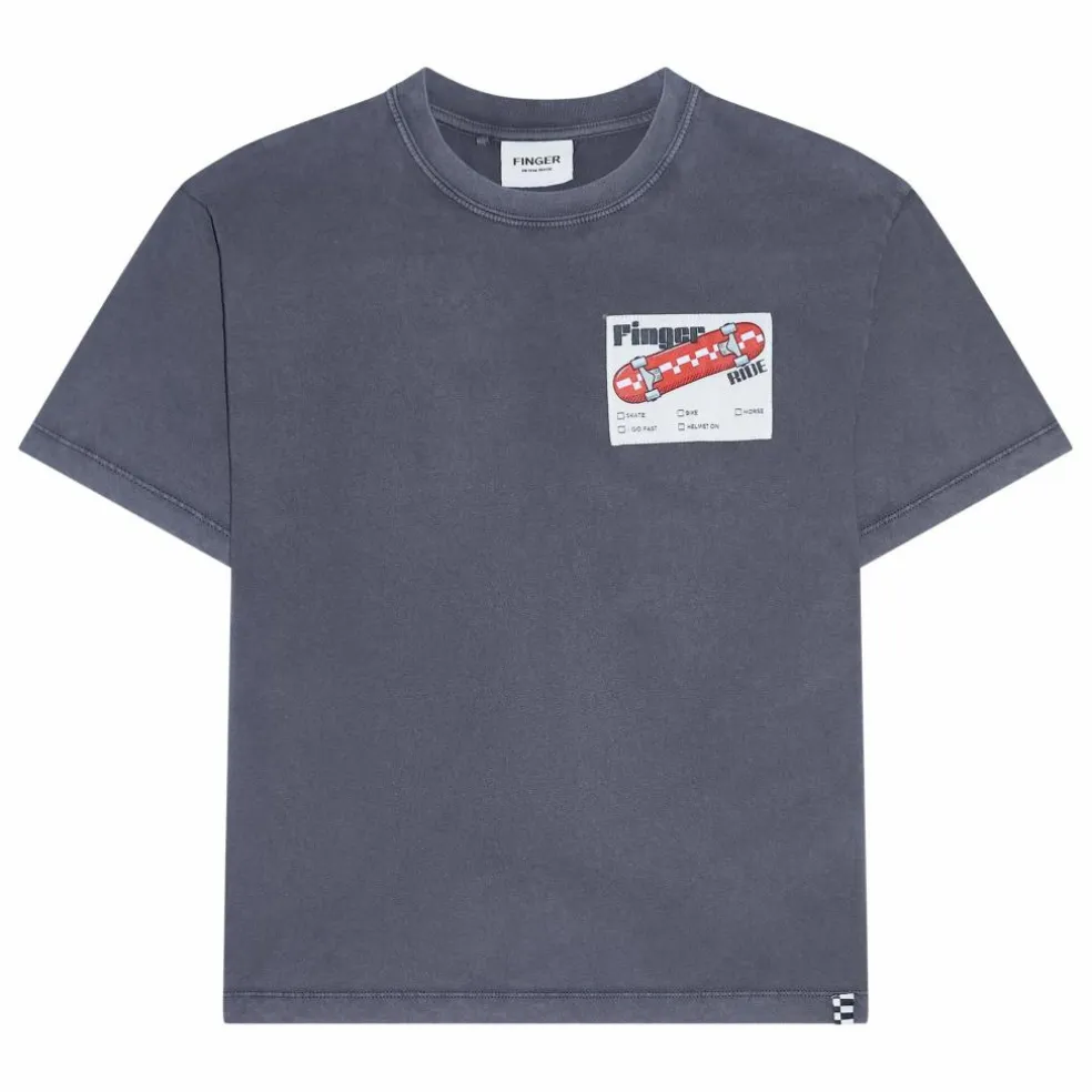 T-shirt King Coton Bio | Gris charbon