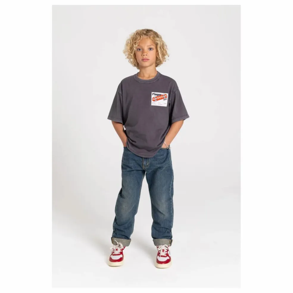 T-shirt King Coton Bio | Gris charbon