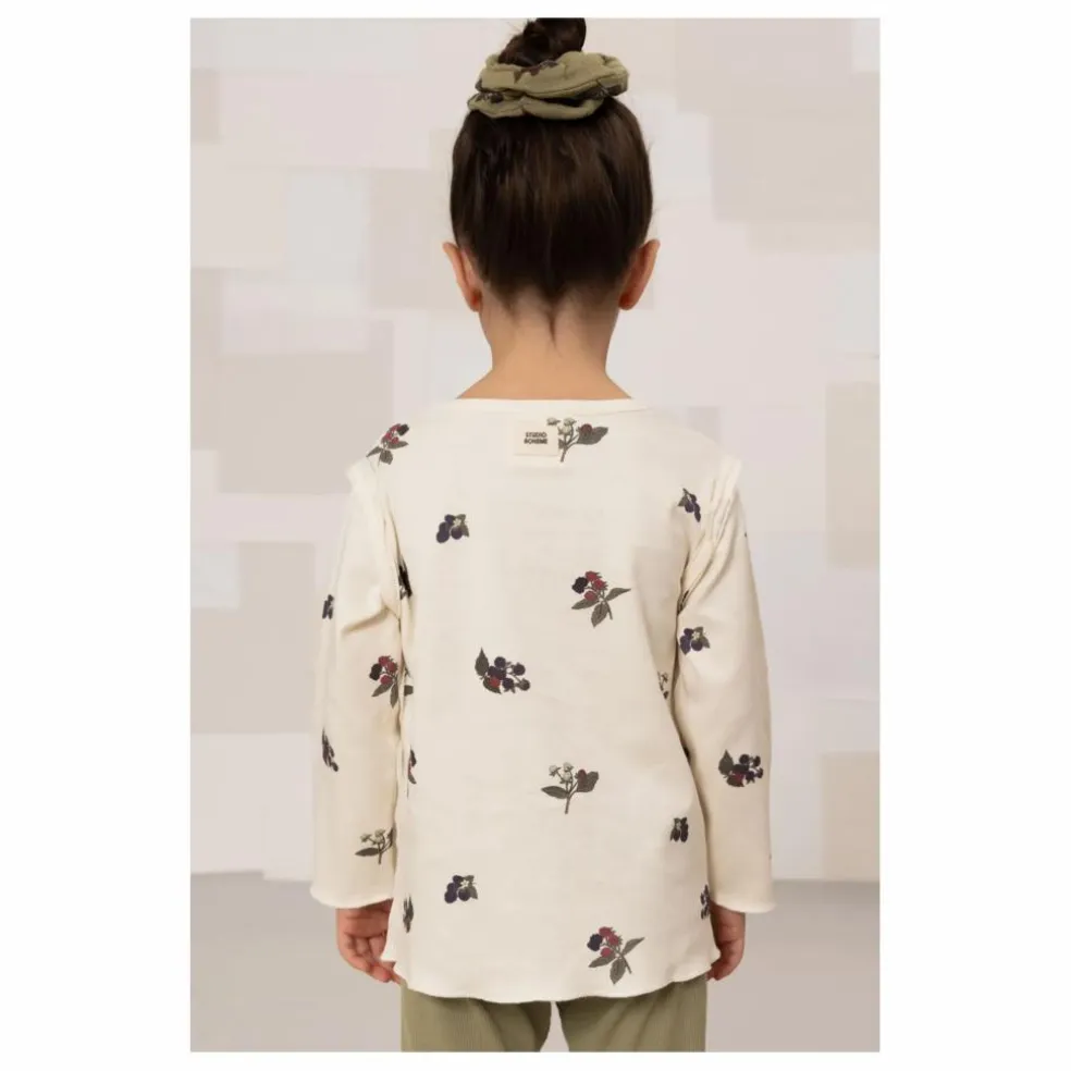 T-shirt Lala Mûres Coton Bio | Ecru