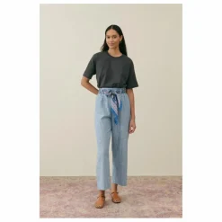 T-shirt Lauriane Coton Bio - Collection Femme | Charbon