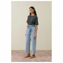 T-shirt Lauriane Coton Bio - Collection Femme | Charbon
