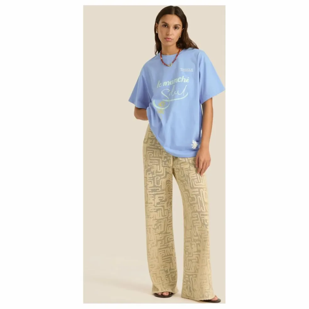 T-Shirt Le Marché | Bleu