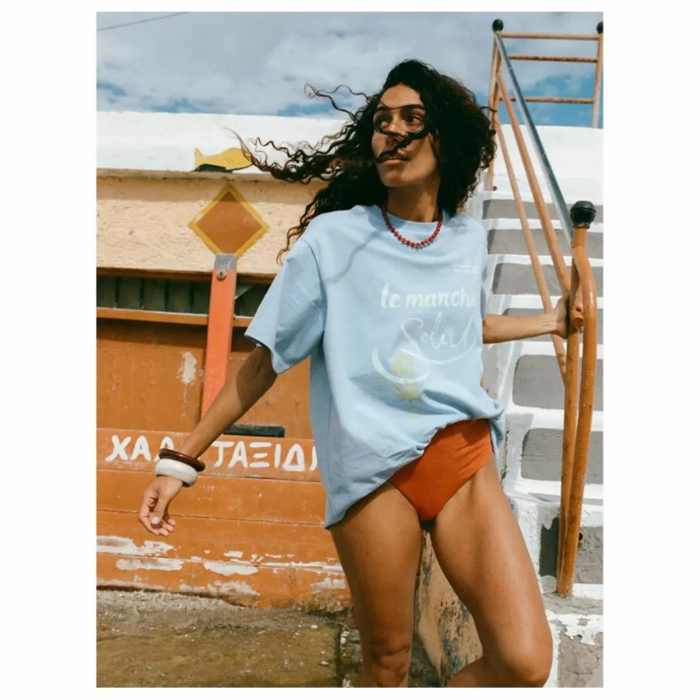 T-Shirt Le Marché | Bleu