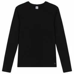 T-shirt l'Iconique Manches Longues - Collection Femme | Noir