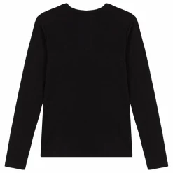 T-shirt l'Iconique Manches Longues - Collection Femme | Noir