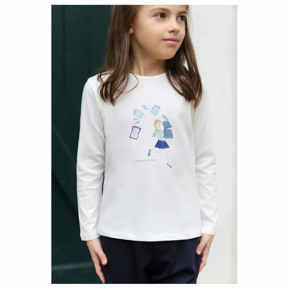 T-shirt Livres | Blanc