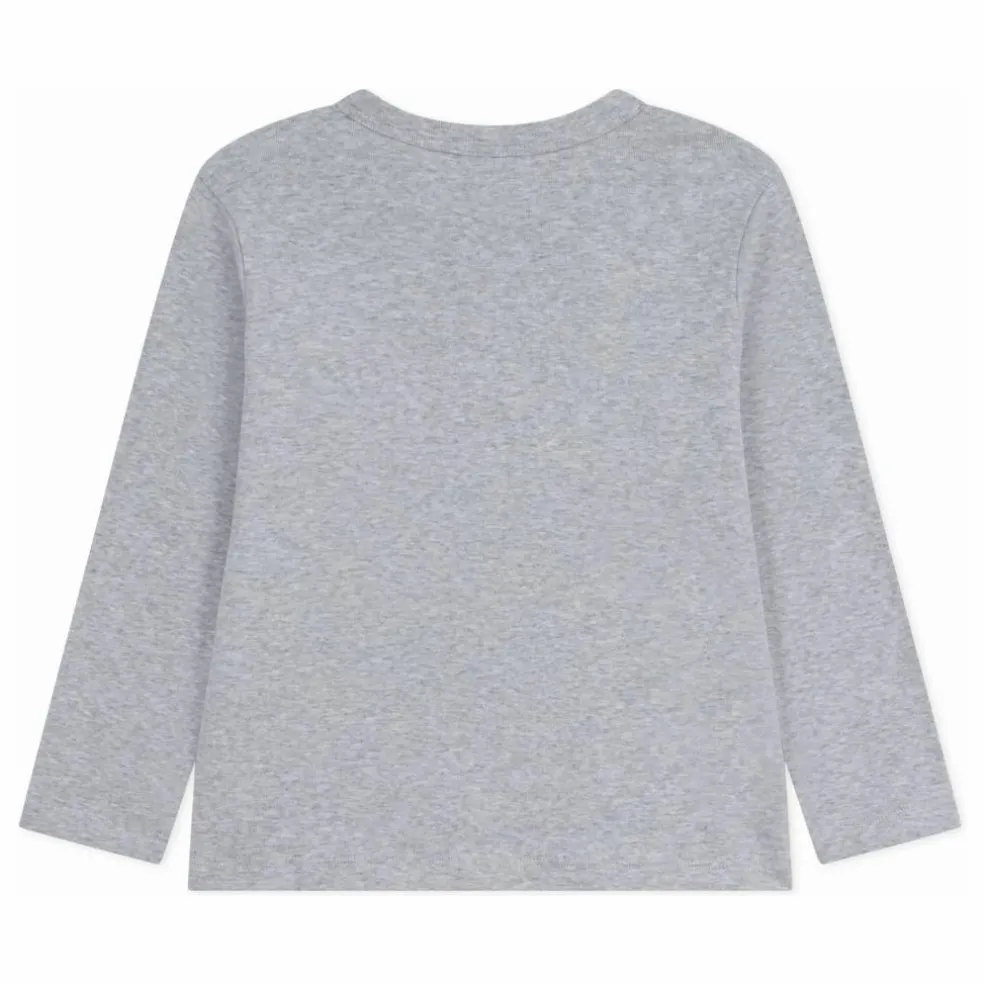 T-shirt Logo | Gris chiné