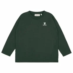 T-shirt Logo Jersey Coton Bio | Gris foncé
