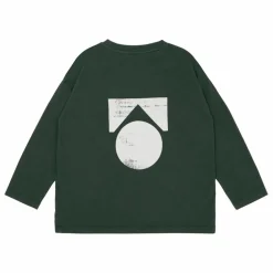 T-shirt Logo Jersey Coton Bio | Gris foncé