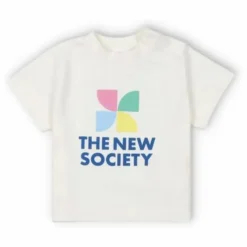 T-shirt Logo Mykonos Baby | Ecru