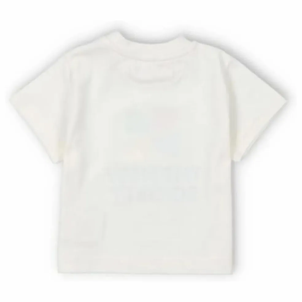 T-shirt Logo Mykonos Baby | Ecru