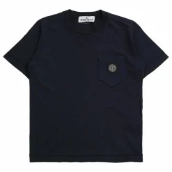 T-shirt Logo Poitrine | Bleu marine