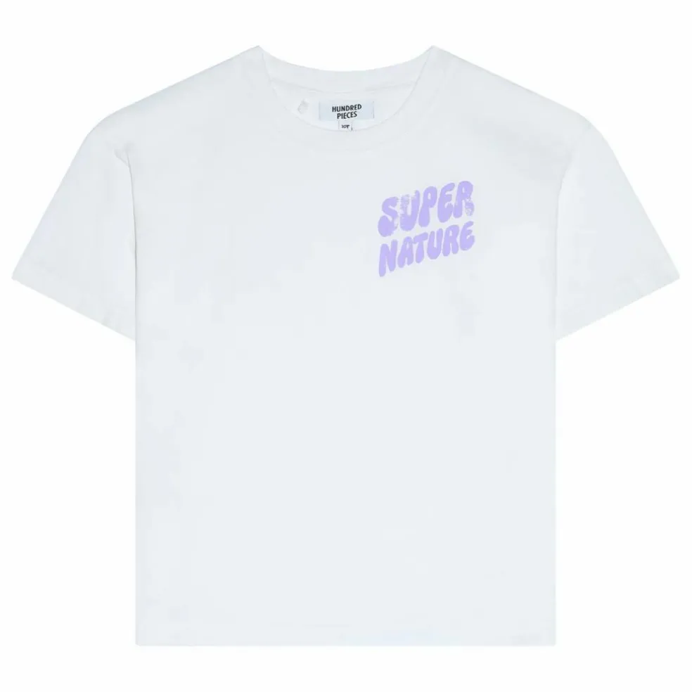 T-shirt Luna Coton Bio | Blanc cassé